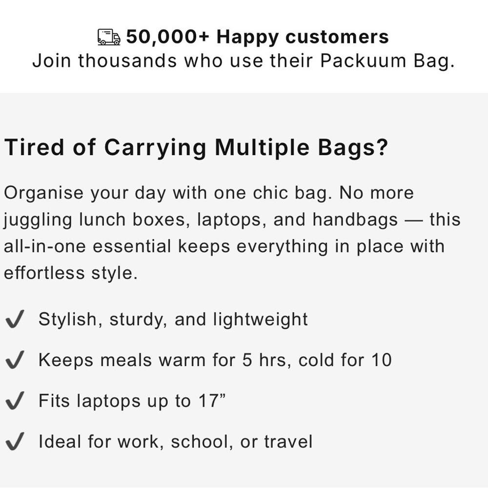 Packuum Bag - Picture 2 of 2